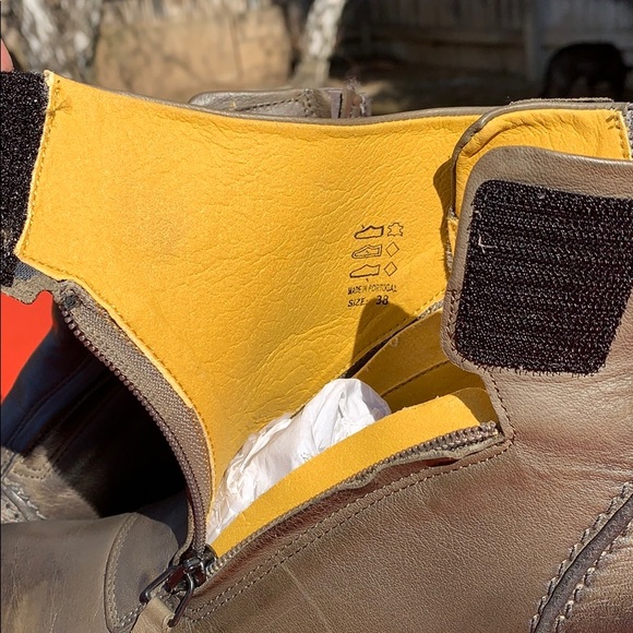 Jafa 402 Zipper Ankle Boot Cactus Size 38 NWOB - Picture 8 of 10